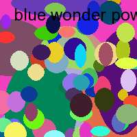 blue wonder power