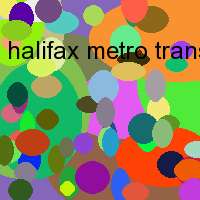 halifax metro transit bus route