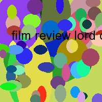 film review lord of the rings